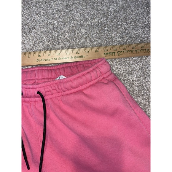 Nike Rare Reflective Pink Logo Just Do It Fleece Sweatpants Joggers Mens M - Picture 6 of 7